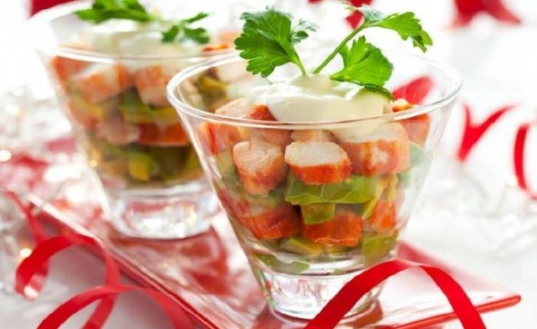 Крабовые салаты — очень вкусные и простые по классическим рецептам
Крабовые салаты — очень вкусные и простые по классическим рецептам