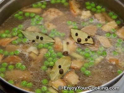 Грибной суп из замороженных грибов