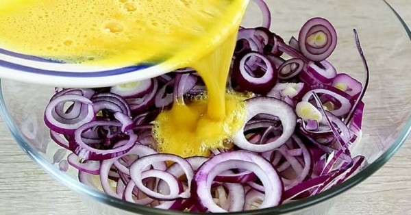 Блины с луком и редькой Блины с луком и редькой