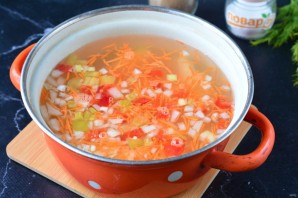 Диетический суп с рисом