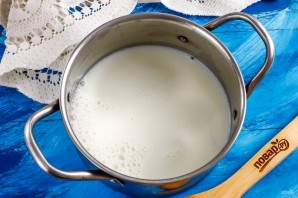 Домашняя сметана из козьего молока