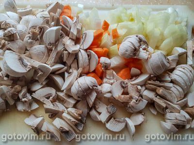 Грибной суп-пюре из шампиньонов с сыром Грибной суп-пюре из шампиньонов с сыром