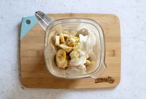 Мороженое из банана и кокосового молока