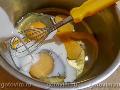 Омлет в формочках (в духовке)