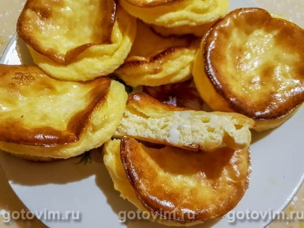 Омлет в формочках (в духовке)