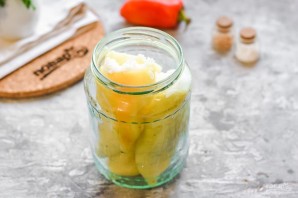 Перец фаршированный рисом на зиму