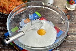 Пирог с капустой и морковью