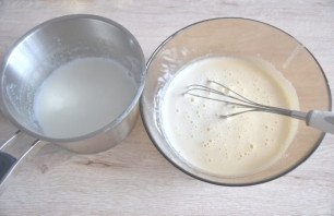 Торт "Молочная девочка" с заварным кремом