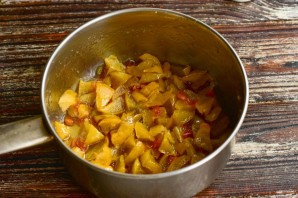 Варенье из яблок и калины