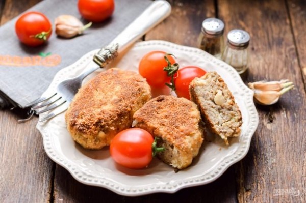 Рыбные котлеты с цветной капустой