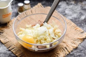 Рыбные котлеты с цветной капустой
