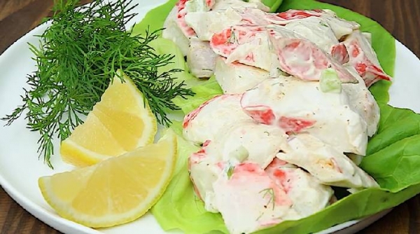 Крабовые салаты — очень вкусные и простые по классическим рецептам
Крабовые салаты — очень вкусные и простые по классическим рецептам