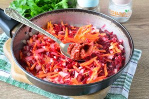Борщ из красной капусты