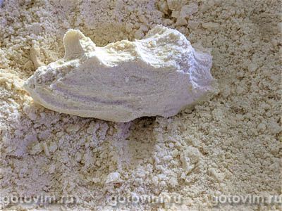 Двухцветное печенье с орехами 