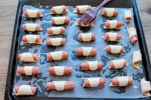 Фондю с сосисками