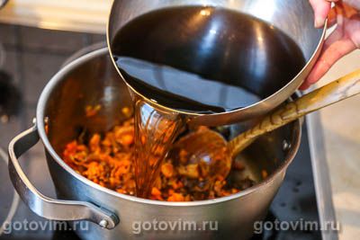 Грибные щи с фрикадельками Грибные щи с фрикадельками