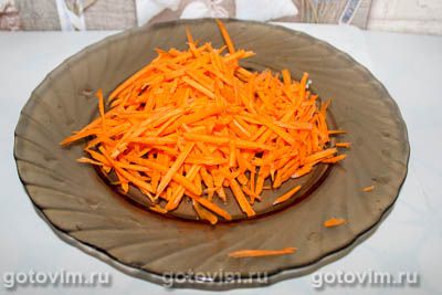 Капуста с овощами по-корейски