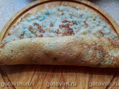 Картофельные блины с фаршем