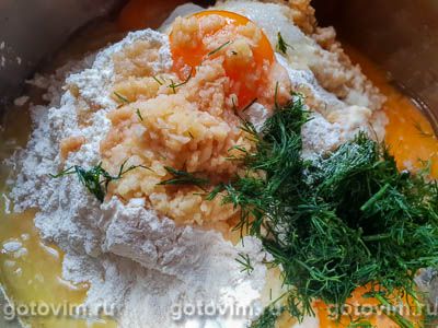 Картофельные блины с фаршем