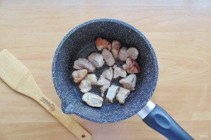 Каша из чечевицы с мясом