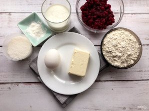 Кексы с красной смородиной Кексы с красной смородиной