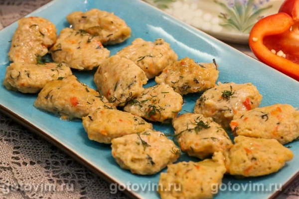 Клецки овощные
