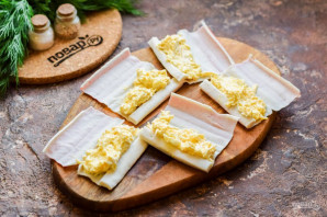 Крабовые палочки с начинкой
