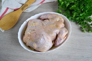 Курица "40 зубчиков чеснока" Курица "40 зубчиков чеснока"