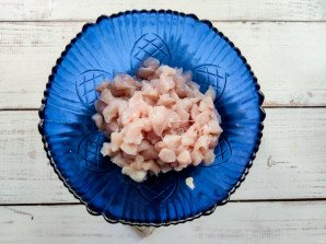 Куриные оладьи с грибами Куриные оладьи с грибами