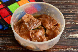 Маринованная скумбрия в соевом соусе Маринованная скумбрия в соевом соусе
