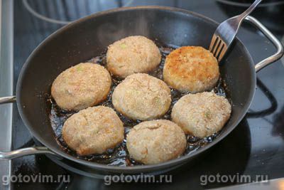 Мясные котлеты с капустой Мясные котлеты с капустой