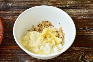 Мясо в ореховом соусе