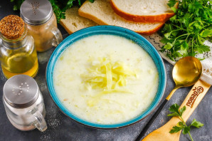 Молочный суп с капустой