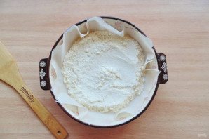 Насыпной пирог с абрикосами
