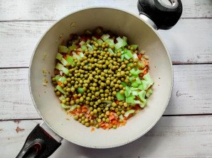 Овощное соте с рисом