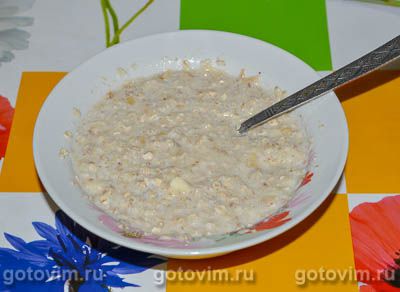 Овсяные оладьи с яблоками и бананом Овсяные оладьи с яблоками и бананом