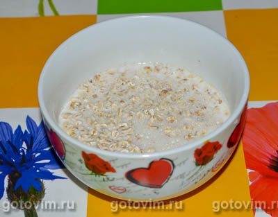 Овсяные оладьи с яблоками и бананом Овсяные оладьи с яблоками и бананом