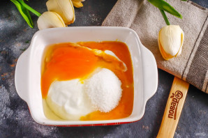 Песочный пирог с ежевикой