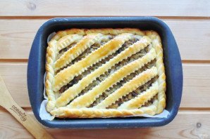 Пирог с капустой и грибами