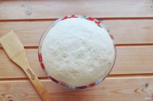 Пирог с капустой и грибами