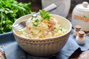Салат "Зимняя сказка" из пекинской капусты