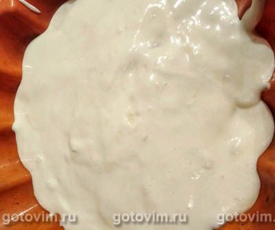 Шарлотка с айвой