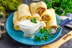 Соус к блинчикам с мясом
