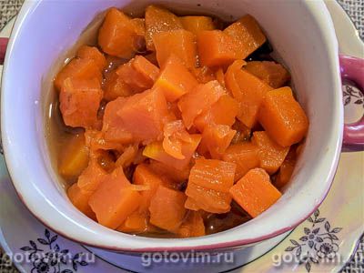 Тыква, маринованная с медом