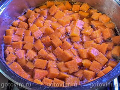 Тыква, маринованная с медом