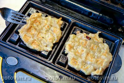 Вафли постные с яблоками и корицей (без яиц) Вафли постные с яблоками и корицей (без яиц)
